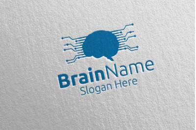 Brain Technology Logo Design 5