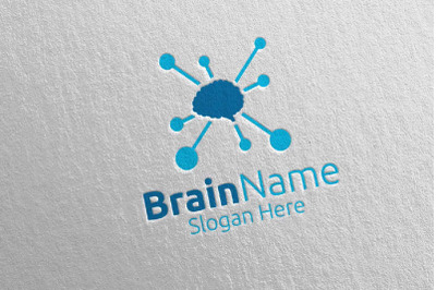 Brain Technology Logo Design 6