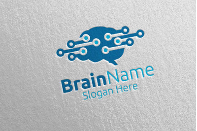 Brain Technology Logo Design 9