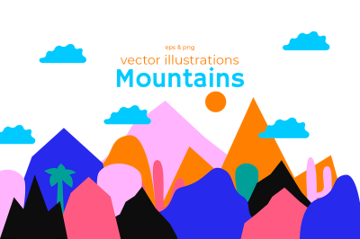 Mountain landscape creator