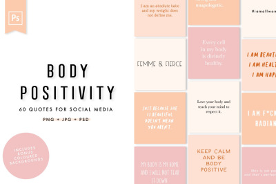 Body Positivity Social Media Quotes