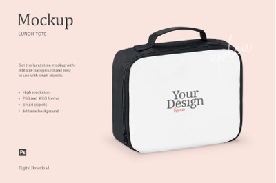 Lunch Tote Mockup | Compatible With Affinity Designer