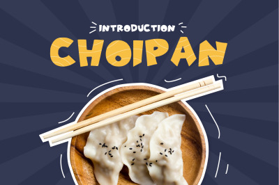 Choipan-Display Font