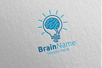 Idea Brain Technology Logo Design 14