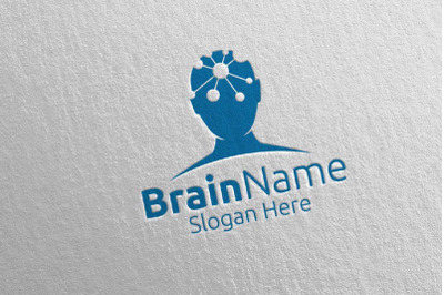 Human Brain Logo Design 17