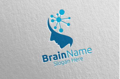 Human Brain Logo Design 18