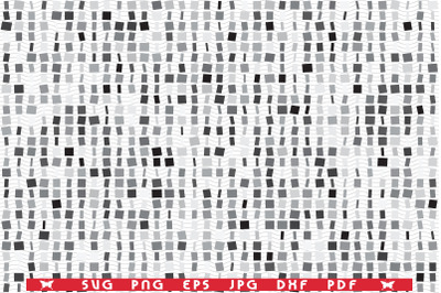 SVG Gray Squares, Seamless pattern, Digital clipart