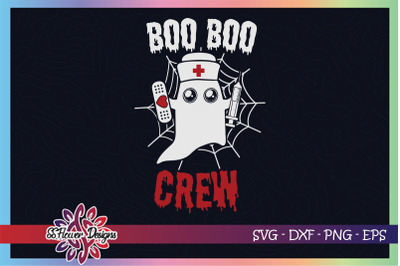 Boo boo crew svg&2C; boo boo crew halloween svg&2C; funny nurse svg