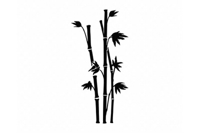 bamboo SVG file, plant DXF, clipart, eps, vector cut file for cricut