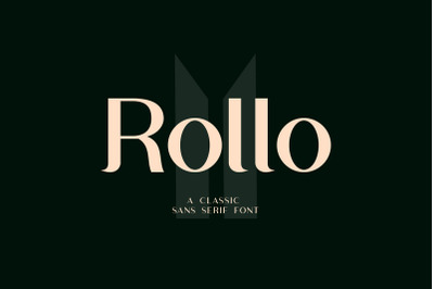 Rollo Classic Sans Serif Font