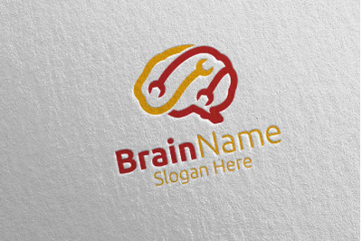 Fix Brain Logo Design 34