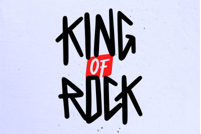 King of Rock Font