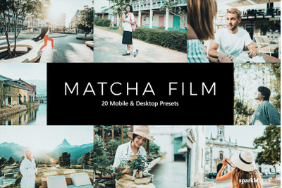 20  Matcha Film LR Presets