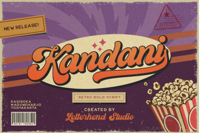 Kandani - Retro Bold Script