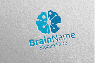 Power Brain Logo Design 42