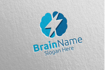 Power Brain Logo Design 43