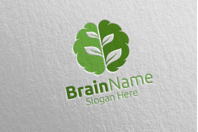 Eco Brain Logo Design 46