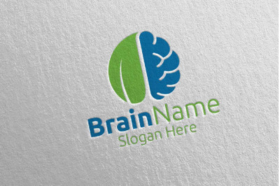 Eco Brain Logo Design 47