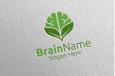 Eco Brain Logo Design 48