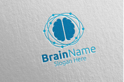 Brain Technology Logo Design 51