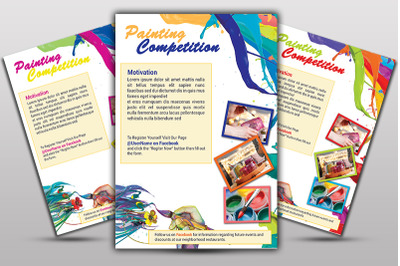 Painting Competition&nbsp;Flyer