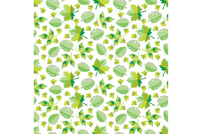 colorful leaf seamless pattern, copy space