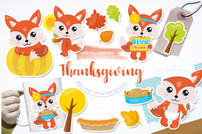 Thanksgiving Foxes