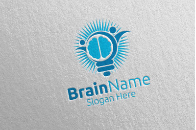 Happy Brain Logo Design 53