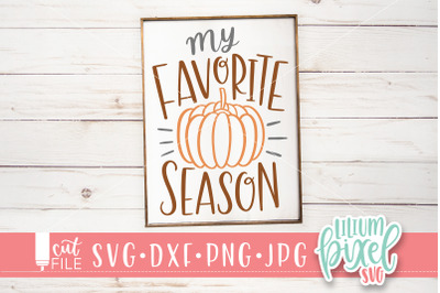 Pumpkin - My Favorite Season