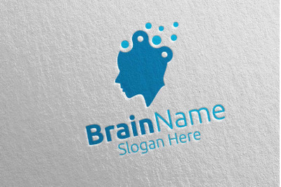 Human Brain Logo Design 57