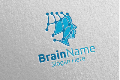 Human Brain Logo Design 59