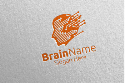 Human Brain Logo Design 61