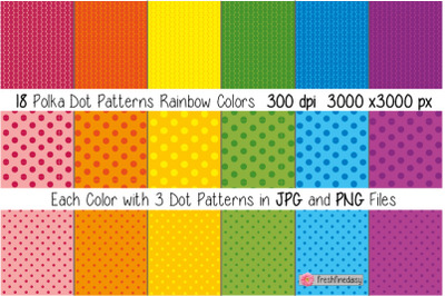 18 Polka Dot Patterns