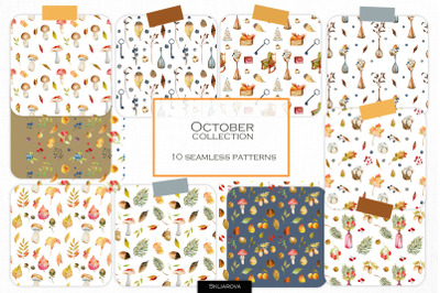 October pattern collection