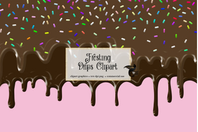 Frosting Drips Clipart