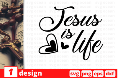 Jesus is life&2C;&amp;nbsp;Christian bible quote