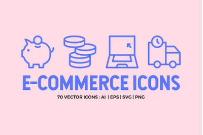 E-Commerce Line Icons