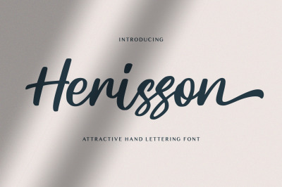 Herisson - Attractive Handlettering