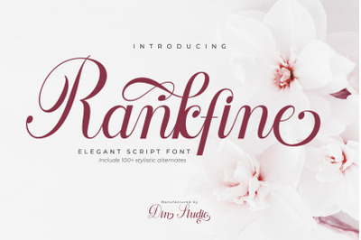 Rankfine-Elegant Handwritten Font