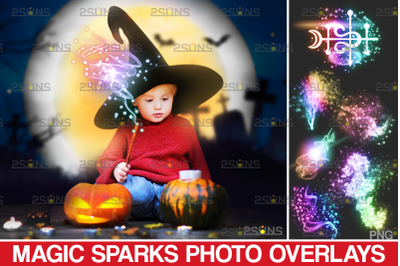 Sparkler overlays &amp; photoshop overlay: Magic wand photo overlay