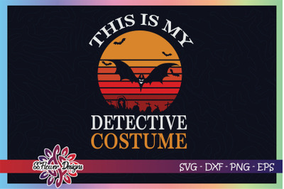 This is my detective costume bat