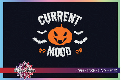 Current mood pumpkin funny halloween