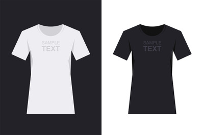 Women&#039;s t-shirt design template