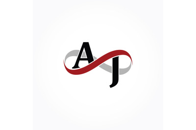 AJ Infinity Logo Monogram