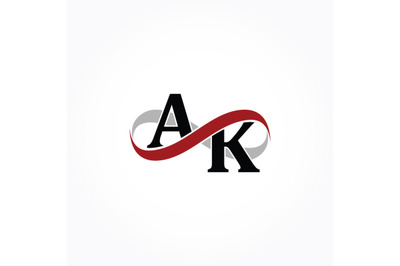 AK Infinity Logo Monogram