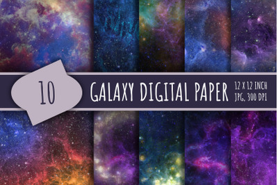 Space digital paper