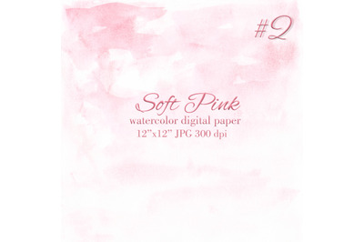 Soft pink watercolor texture Invitation background design