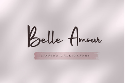 Belle Amour - Modern Calligraphy