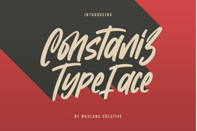 Constaniz Typeface