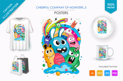 Cheerful company of monsters_3
